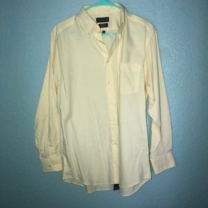 Covington pale yellow dress shirt